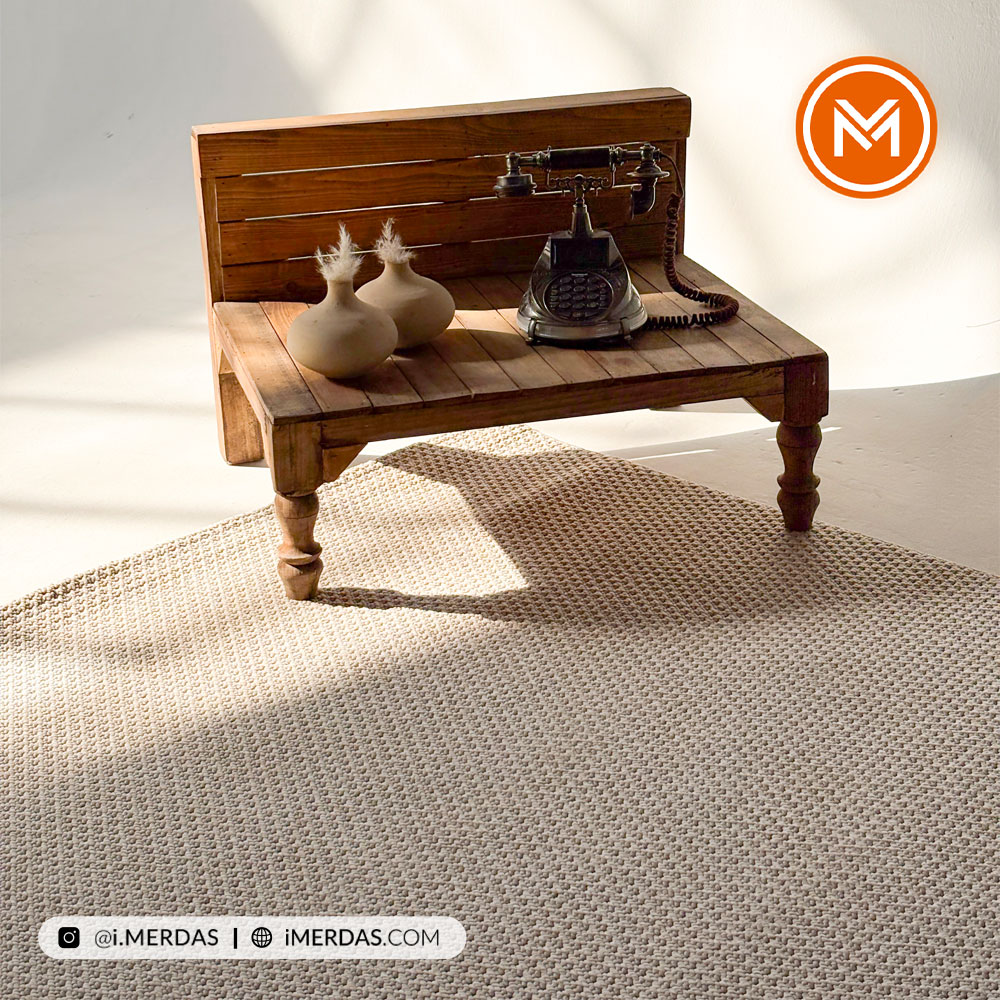 فرش پینترستی کد 1122 زمینه بژ